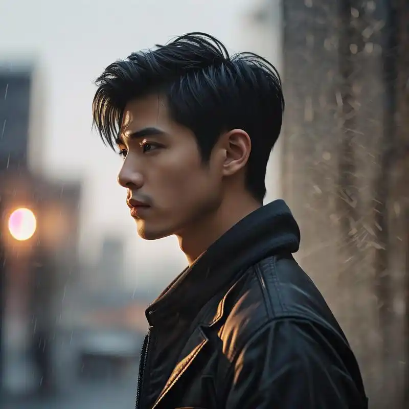 90冷酷帅气男生侧脸照92 来一波冷酷帅气的男生侧脸照,每张都是