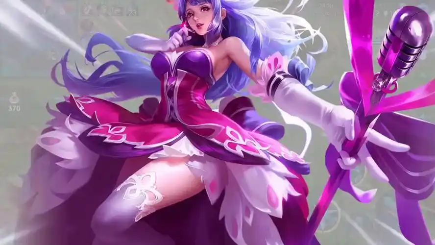 王者荣耀 偶像歌手王昭君排位赛三连决胜