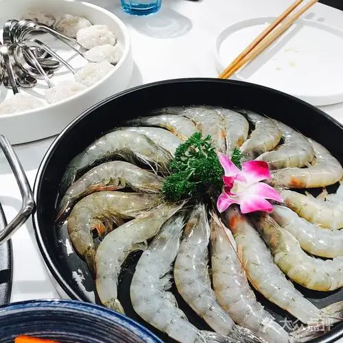 壹火锅-特级大青虾-菜-特级大青虾图片-西安美食-大众点评网