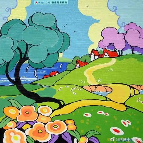 装饰画##儿童画##创意美术精选##少儿美术##儿童教育##儿童教育公开课