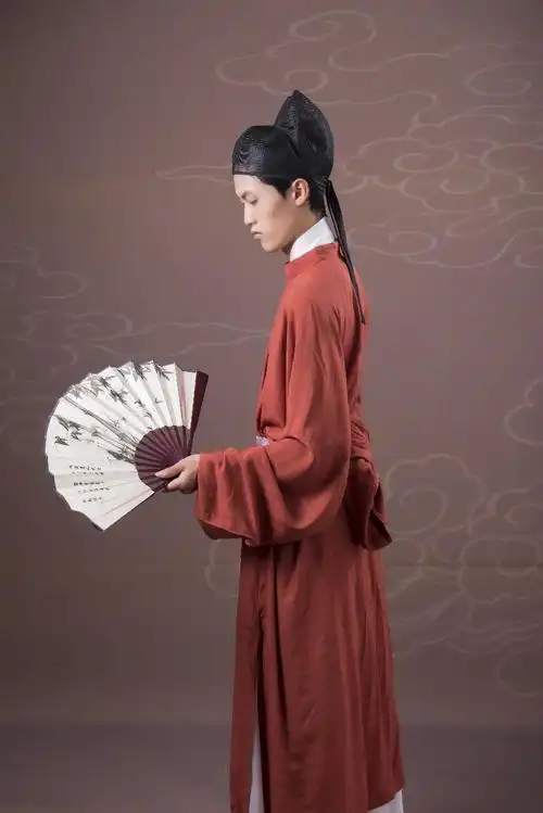 唐代幞头黑透网新款古代帽子  唐朝男子出游巾帽