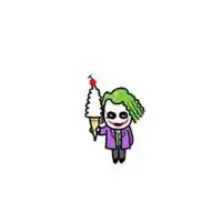 蝙蝠侠头像卡通 卡通黑色蝙蝠侠头像下载_微信头像图片大全