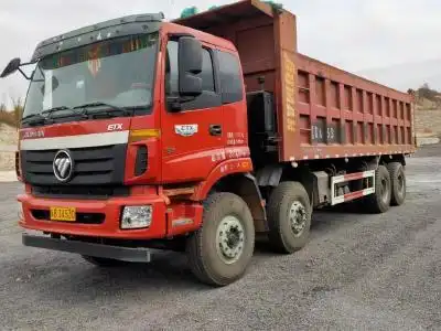 福田欧曼 欧曼etx 自卸车 15.455吨 375马力