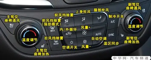雪佛兰探界者方向盘按键图解,探界者方向盘按钮功能说明_中华网汽车