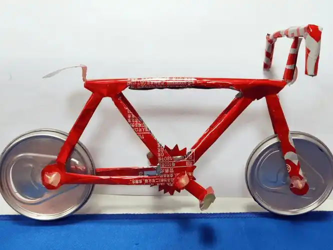 香水园街道丁文征易拉罐自行车03香水园街道姬金枝五彩葫芦挂饰一小梁