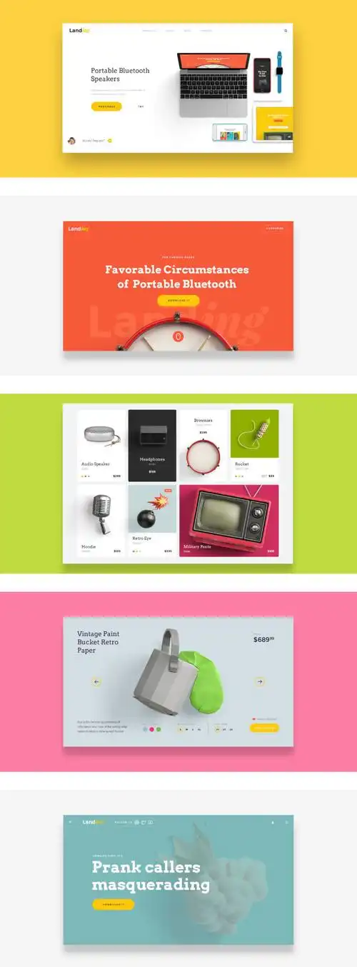 网页首屏焦点图界面设计sketch文件