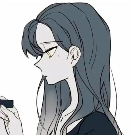 简约系二次元闺蜜头像