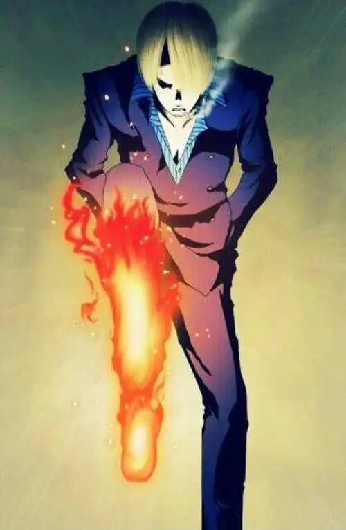 山治的恶魔风脚,尤其是整容踢,哈哈哈哈!