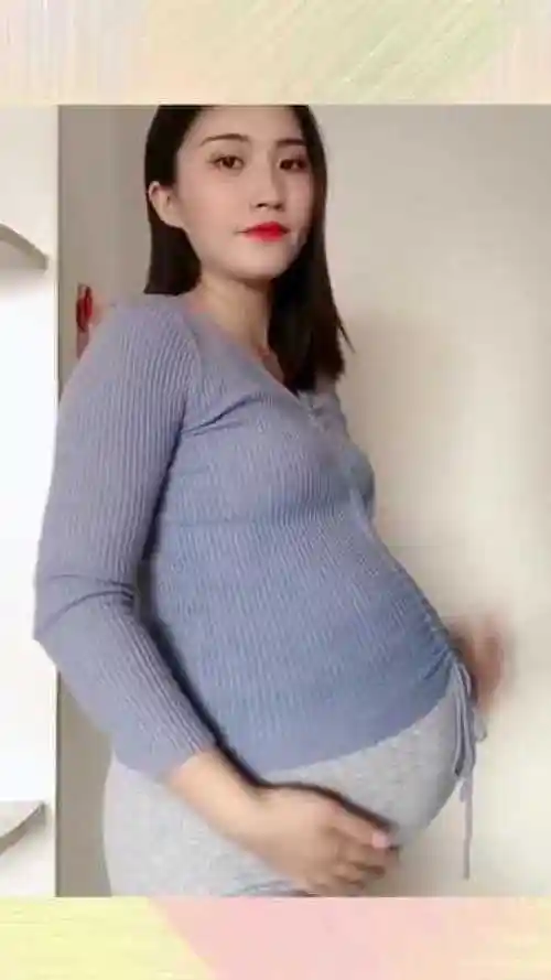 肚子最大的孕妇,看到这肚子,感觉是个双胞胎!_腾讯视频
