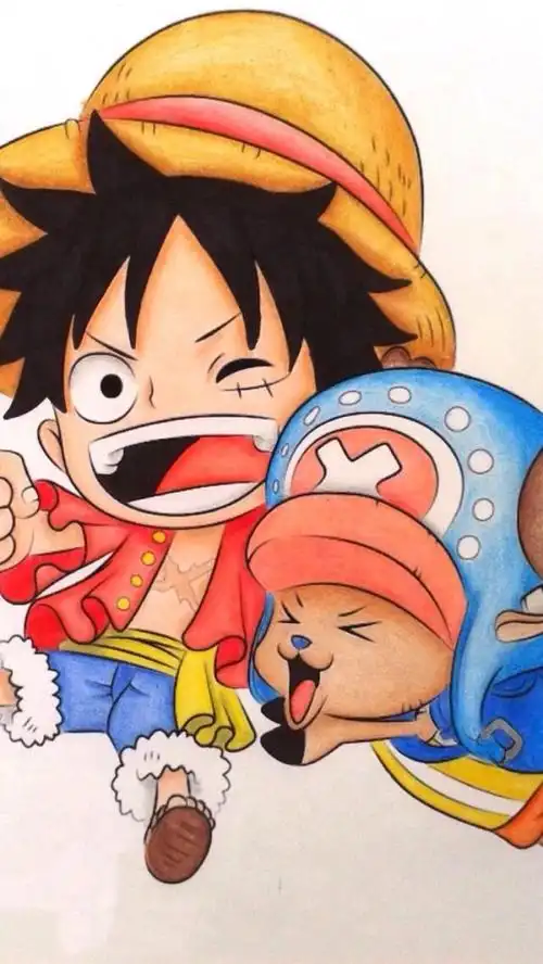 海贼王 路飞"#卡通动漫&手机壁纸""