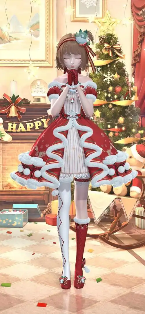 闪耀暖暖:莉莉丝「圣诞糖霜」,每一片雪花都是冬天的来信