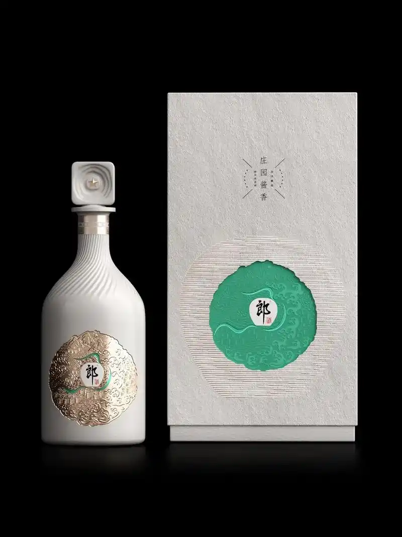 【原创设计】郎酒|白酒包装设计案例.郎酒,赤水河左岸,庄园酱 - 抖音