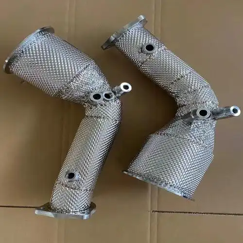 汽车三元元头消音器排气管尾段后段中段不锈钢防火板隔音隔热棉