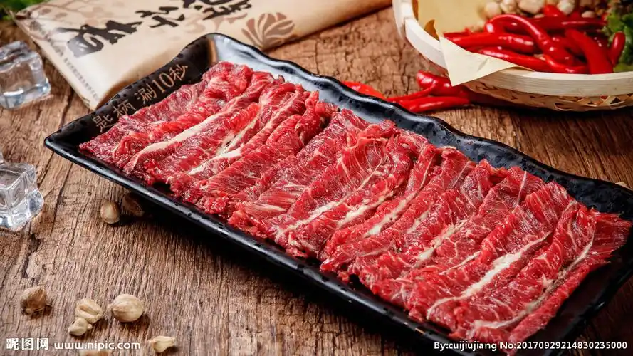 手切嫩牛肉图片