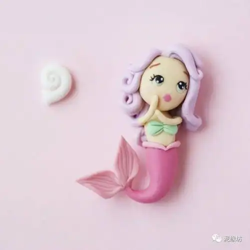 卡通人偶教程可爱的小美人鱼