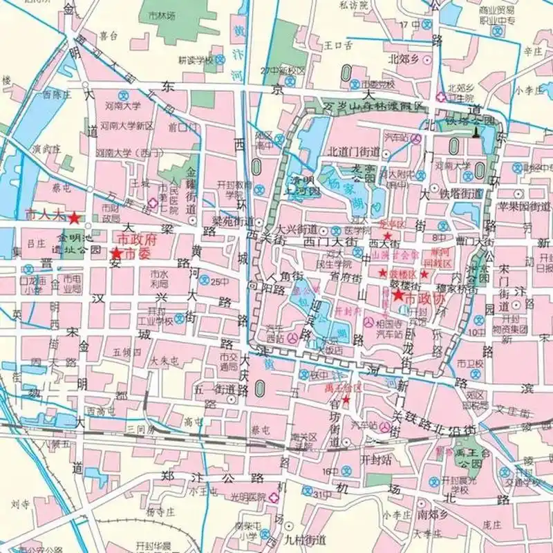 开封市中心的古城墙环绕一圈有多长?