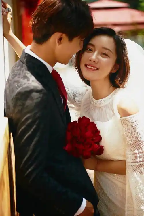 复古港式婚纱照