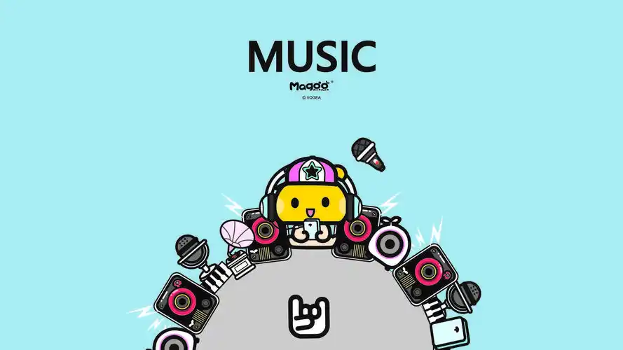 首页 桌面壁纸 卡通动漫 蘑菇点点时尚音乐系列壁纸第一辑1920_1080