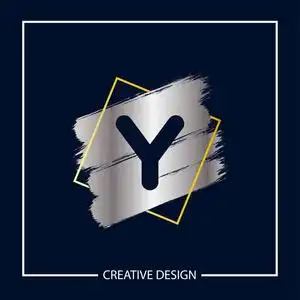 初始字母y标志模板矢量设计照片