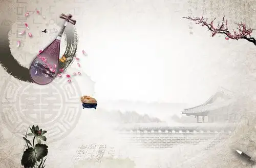 中国风唯美横版宣传海报免抠素材免费下载_觅元素51yuansu.com