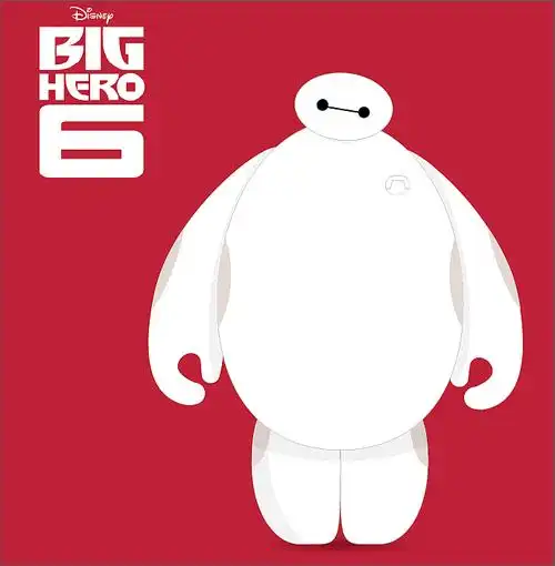 简单的扁平化大白