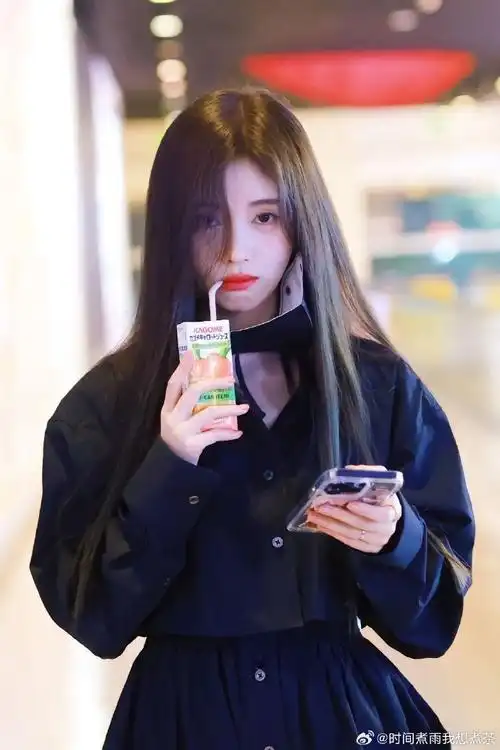 鞠婧祎同款八字刘海