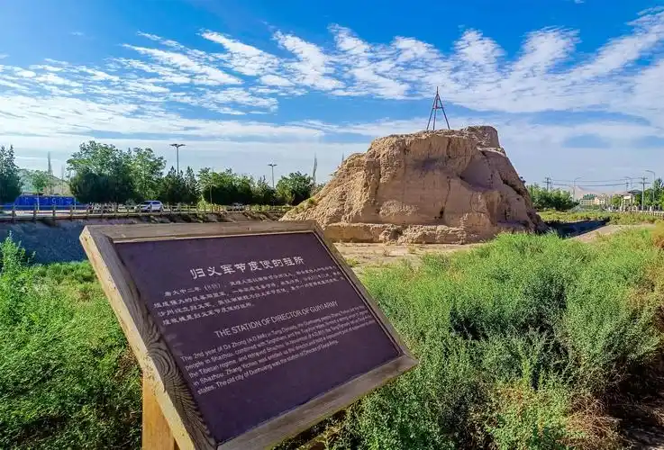 风向标丨沙州郡城遗址公园吸引游人纳凉休闲