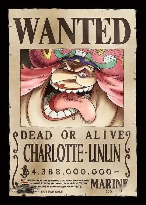 海贼王2个版本超高清海贼王四皇赏金图喜欢的保存吧