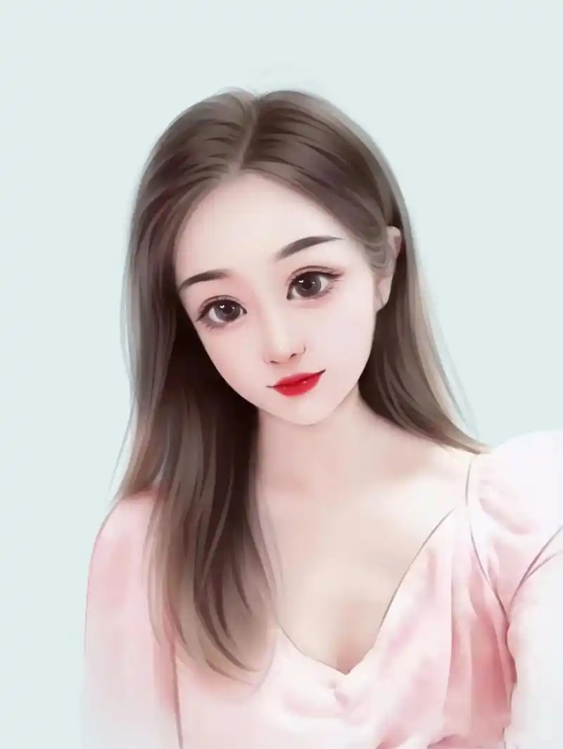 换一换你的头像吧,唯美气质的女生手绘头像 更新最近的新作品,唯美
