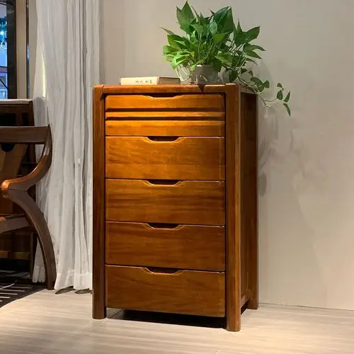 实木五斗柜胡桃木储物收纳卧室客厅中式斗橱置物斗柜