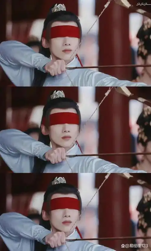 来看看这九位男演员的蒙眼造型吧!谁最好看呢?