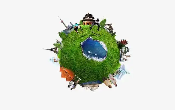 地球村图片免抠素材免费下载_觅元素51yuansu.com