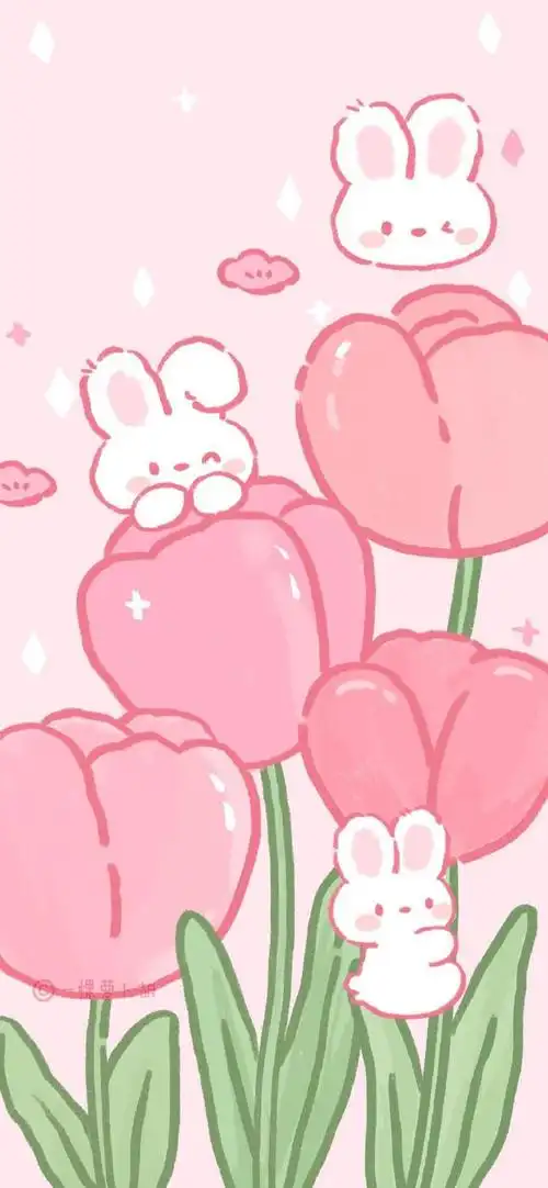 淡粉色壁纸##二次元新鲜事