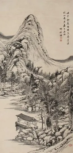 王学浩-山水拍卖预展,王学浩作品拍卖估价,山东恒昌2015秋季艺术品