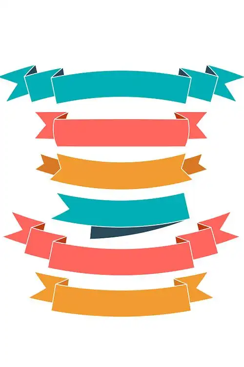 标题文本框标签矢量素材ppt图标标签边框标题框序号文本框套图中国风