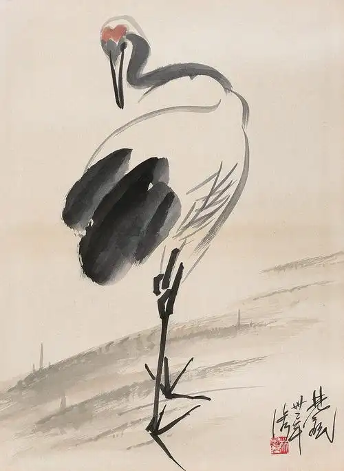 e路守鹤·鹤之语 | 一纸丹青绘祥禽,画家笔下的鹤 - 江南网|记录生活