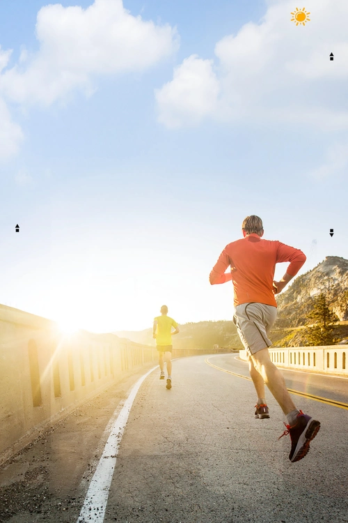 追梦梦想跑步前进背景模板