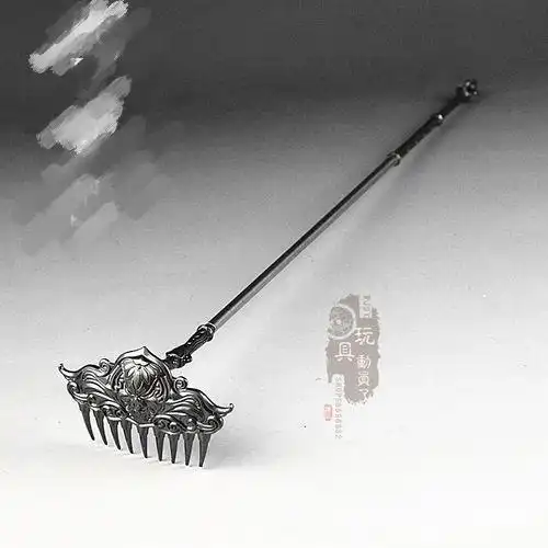 我国古代的一种冷兵器,由农具演变而来,明朝抗倭神器——"钯"