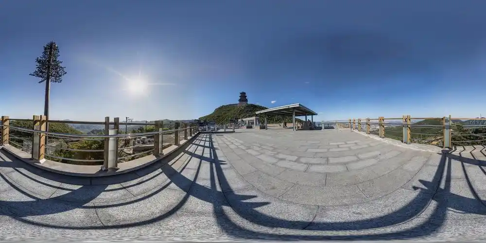 京西第一阁--定都阁全景照片|摄影|风光摄影|摄影设计老师王林 - 原创