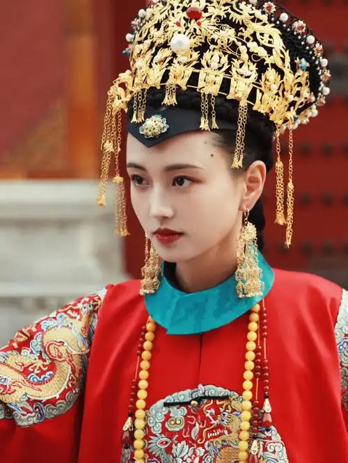 清朝大婚造型吉服