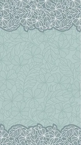 纹理墨绿色底纹树叶花纹矢量h5背景素材