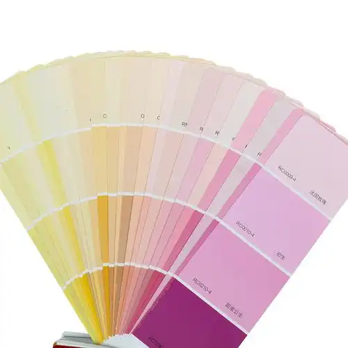 色卡祈色卡色样板卡本乳色油漆涂料外墙升级版颜色色卡