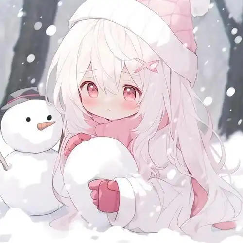 头像分享,雪花舞动的冬季,让人感受到冬季的圣洁与神秘