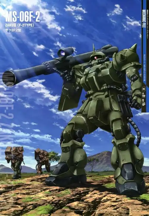 ms06f扎古Ⅱ后期型zakuⅡtypef2高达