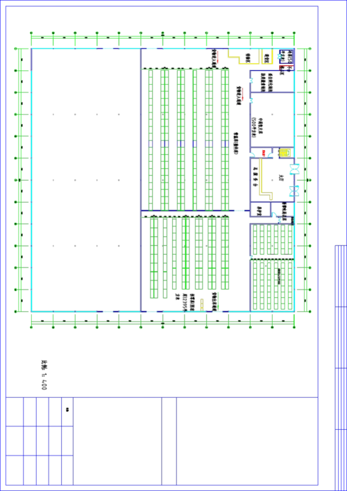 仓库平面布局图
