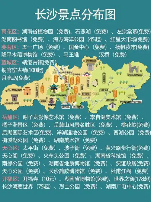 超详细的长沙旅游攻略三天两晚人均800
