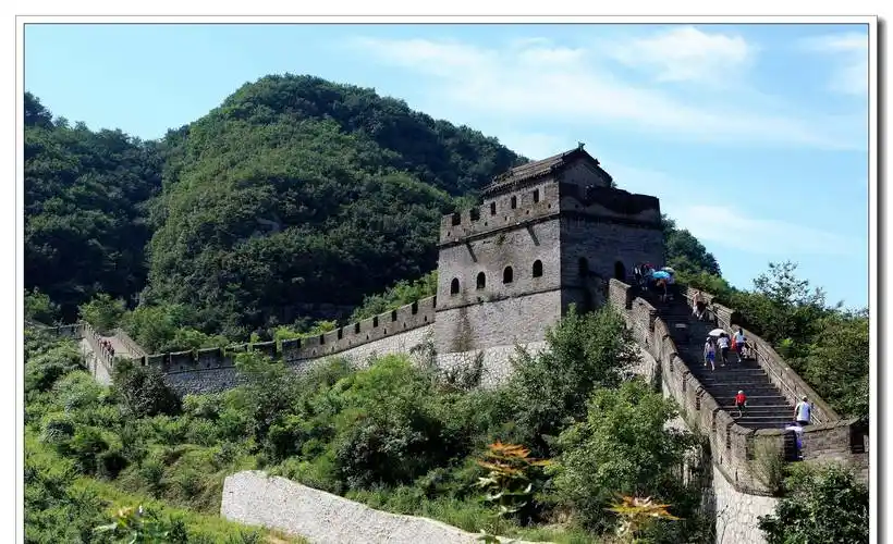 万里长城最东端,鸭绿江两岸"一步跨"_中国_风景区_起点