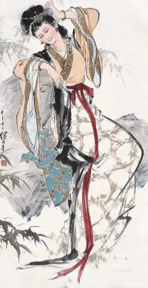 刘继卣是近现代中国画家中少有的工笔白描,重彩,小写意,大写意俱能的