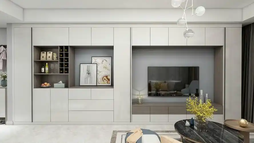 小邦说设计31丨客厅的这面墙不做收纳感觉要亏一个亿