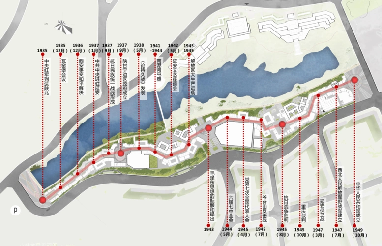 创新红色文化,点亮延安红街灯光设计
